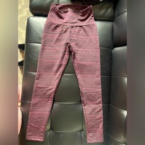 Small Pink and black workout leggings